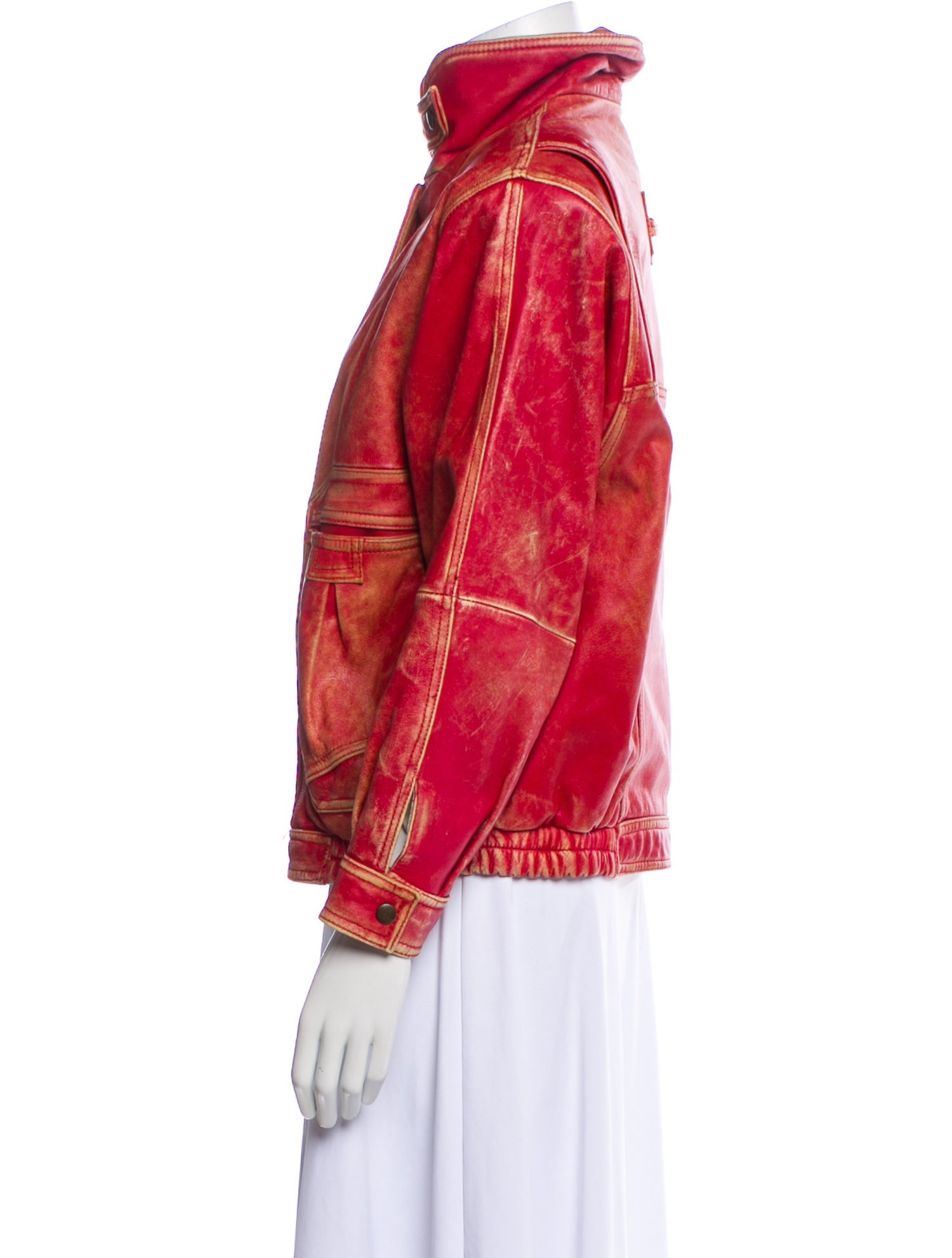 Lloyd's Leather Printed Jacket