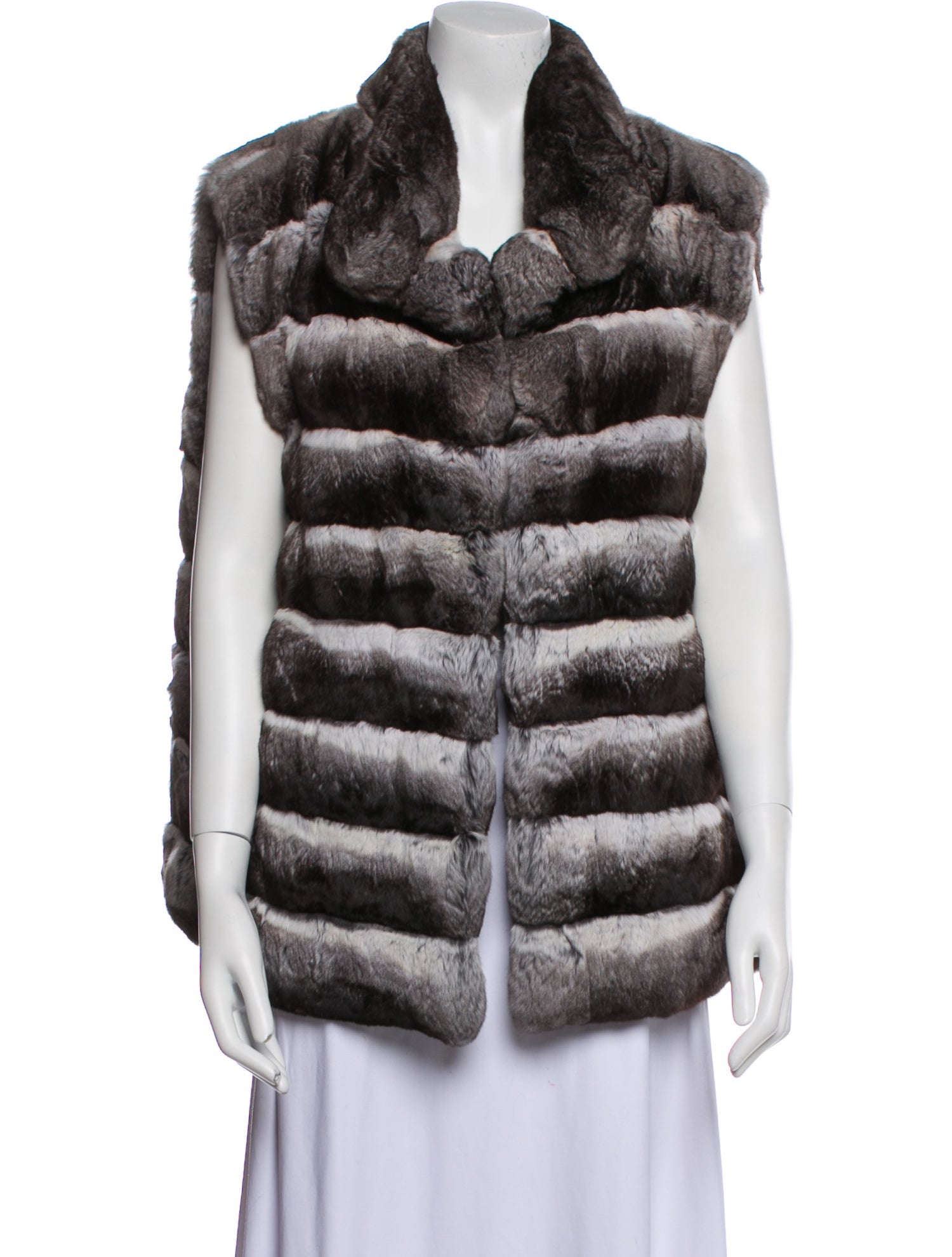 Lilly e Violetta Fur Printed Fur Coat