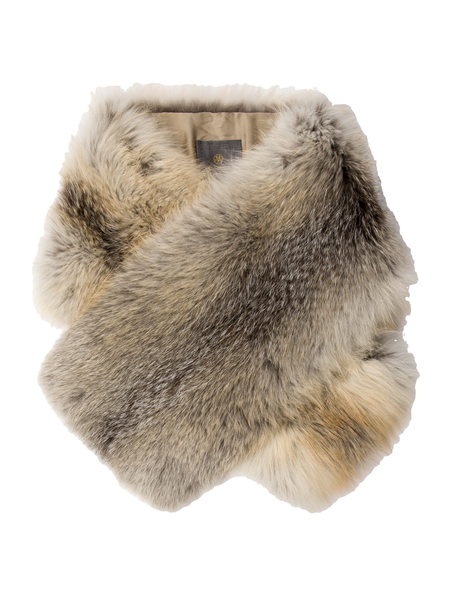 Lilly e Violetta Fur Animal Print Scarf w/ Tags