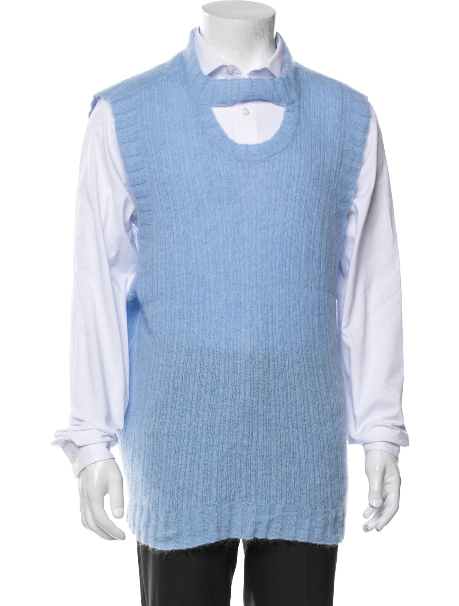 LGN Louis Gabriel Nouchi Crew Neck Sleeveless Sweater Vest