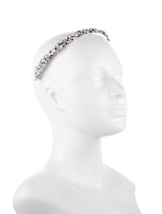 Lelet NY Crystal Embellished Metal Hairband