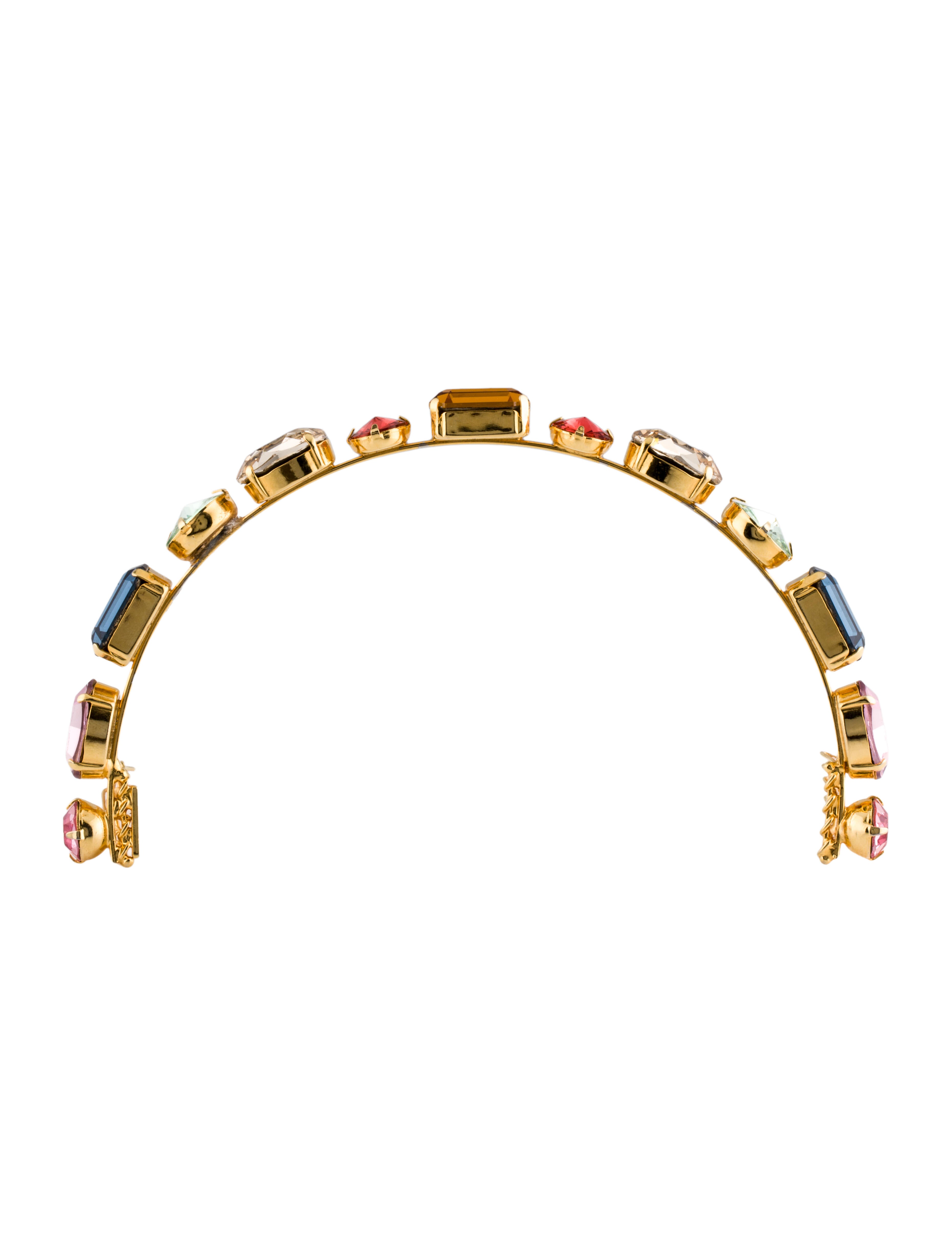 Lelet NY Embellished Gold-Tone Headband