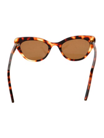 Lowercase Cat-Eye Tinted Sunglasses