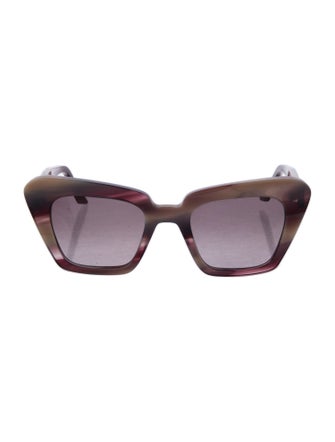 Lowercase Square Gradient Sunglasses