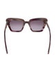 Lowercase Square Gradient Sunglasses
