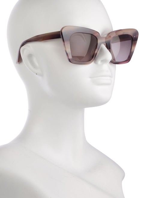 Lowercase Square Gradient Sunglasses