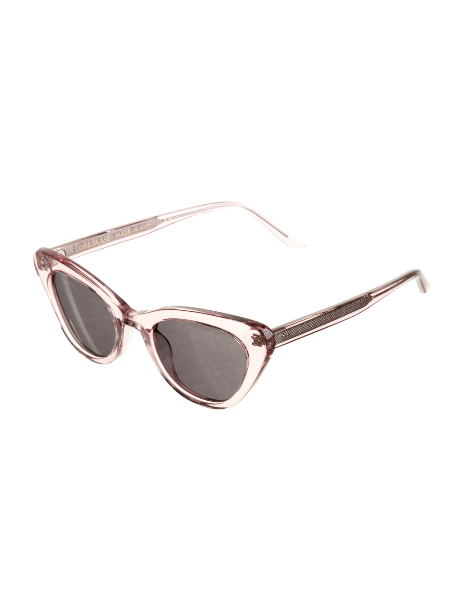 Lowercase Cat-Eye Mirrored Sunglasses