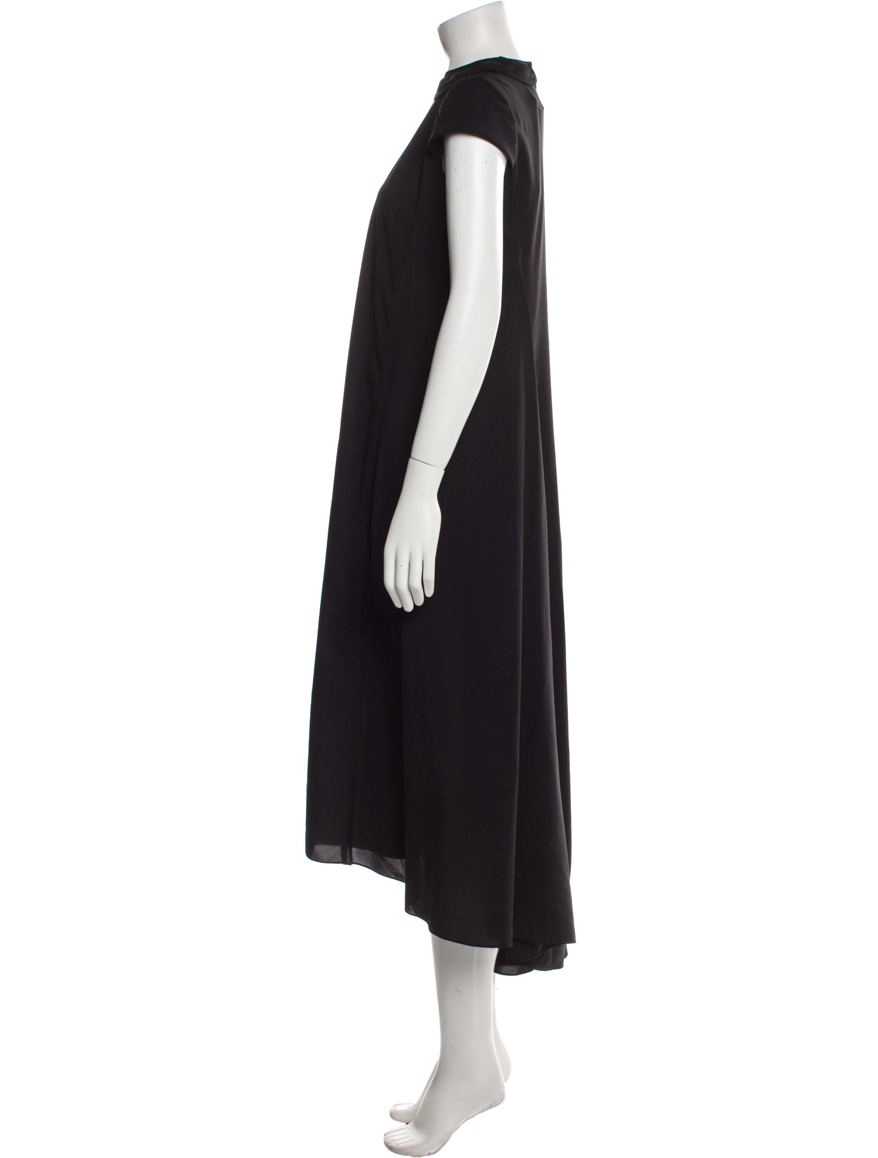 Lena Lumelsky Mock Neck Long Dress