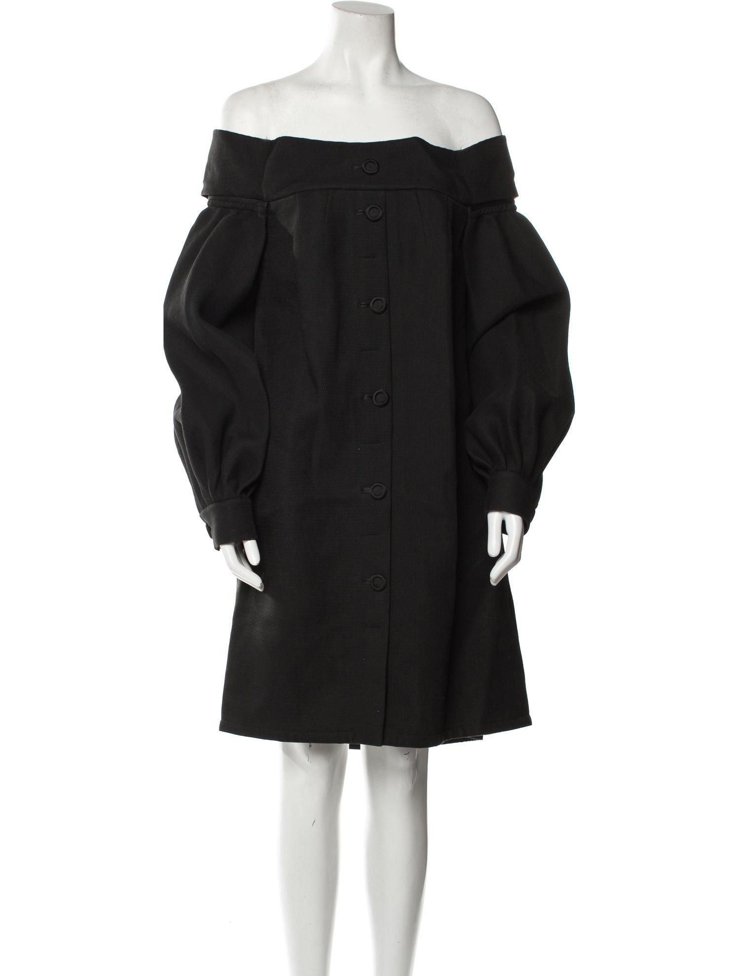 Lena Lumelsky Off-The-Shoulder Knee-Length Dress