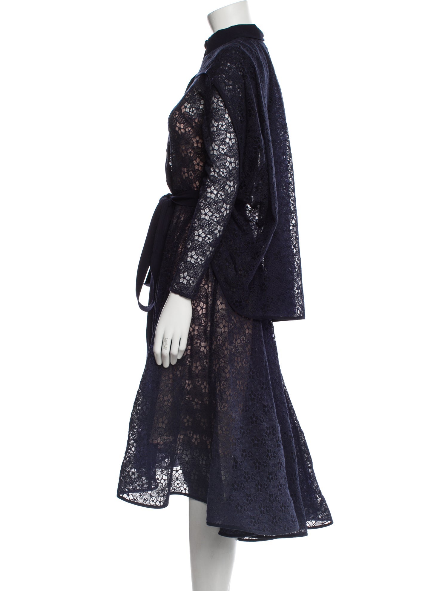 Lena Lumelsky Lace Pattern Midi Length Dress w/ Tags