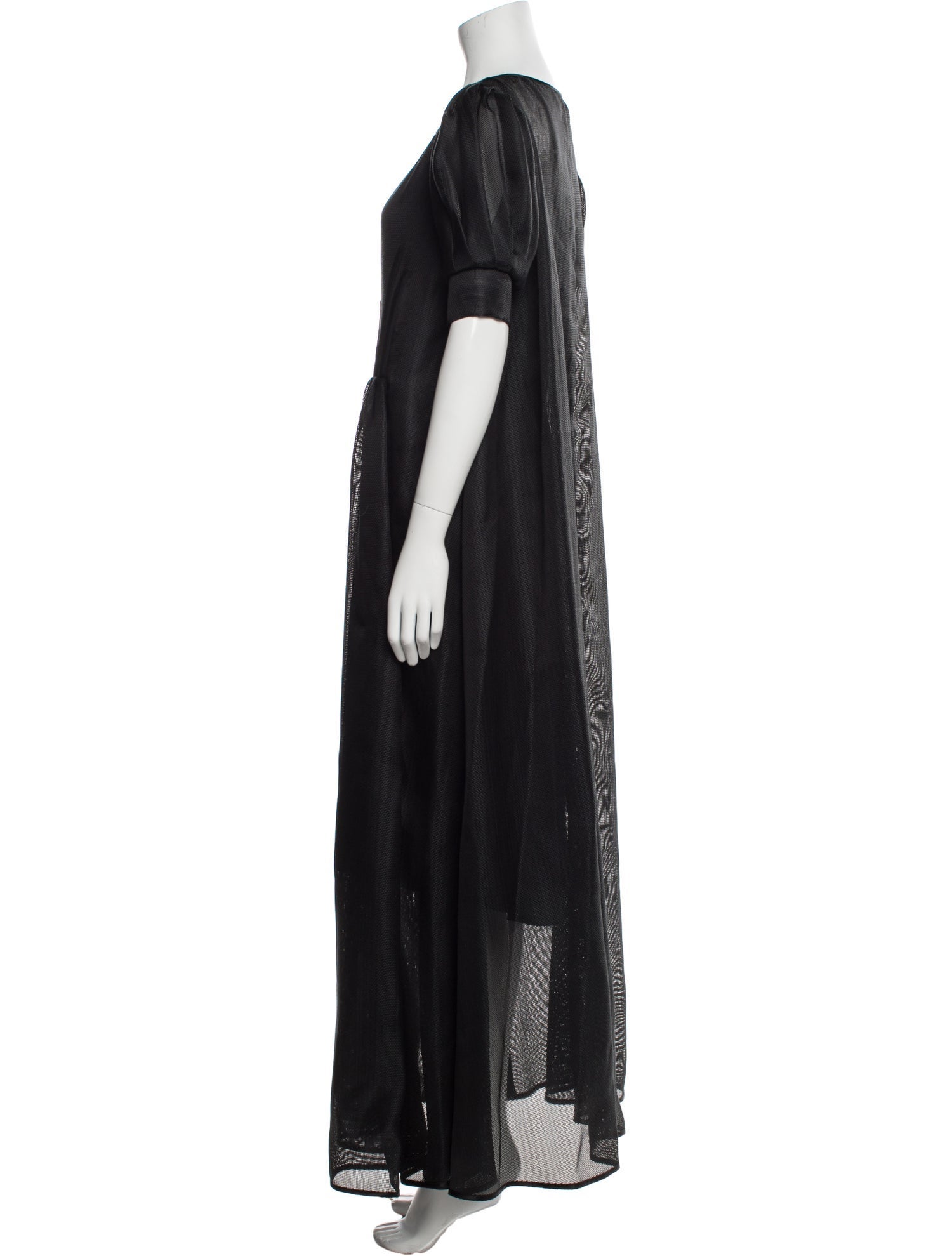 Lena Lumelsky Scoop Neck Long Dress