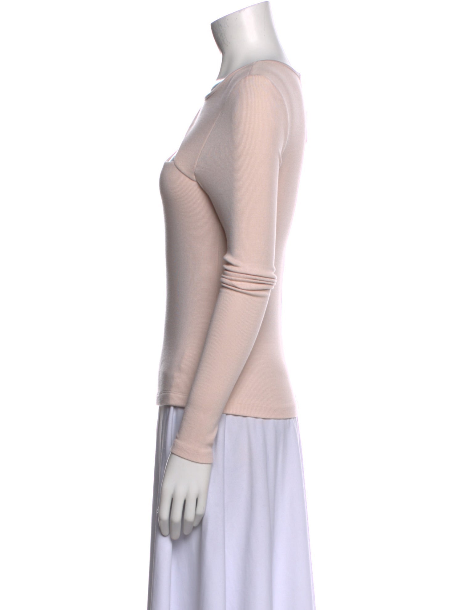 La Made Scoop Neck Long Sleeve Top w/ Tags