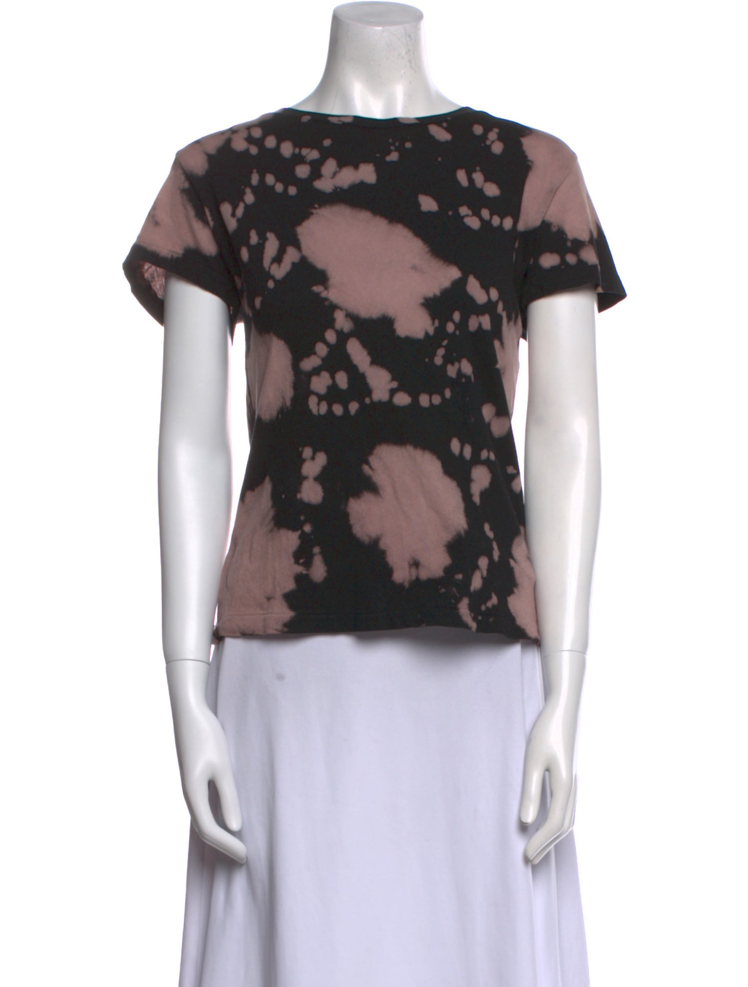 La Made Tie-Dye Print Scoop Neck T-Shirt w/ Tags