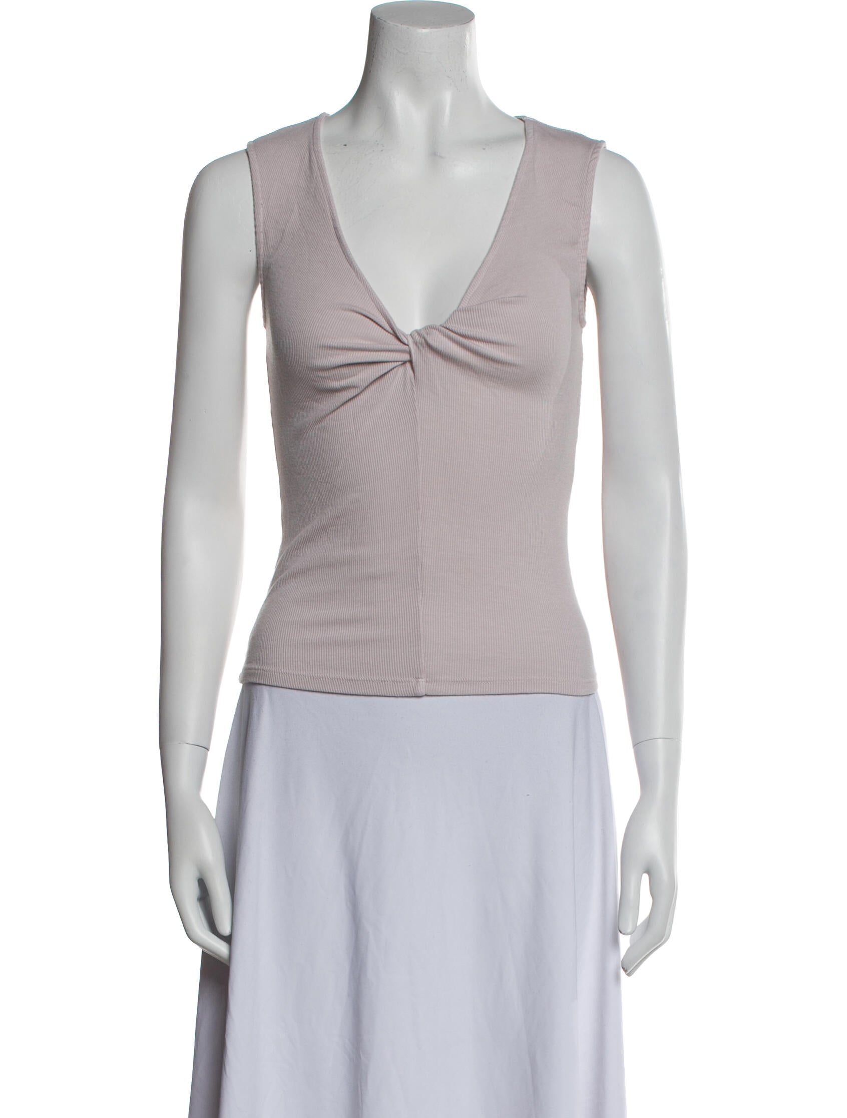 La Made V-Neck Sleeveless Top