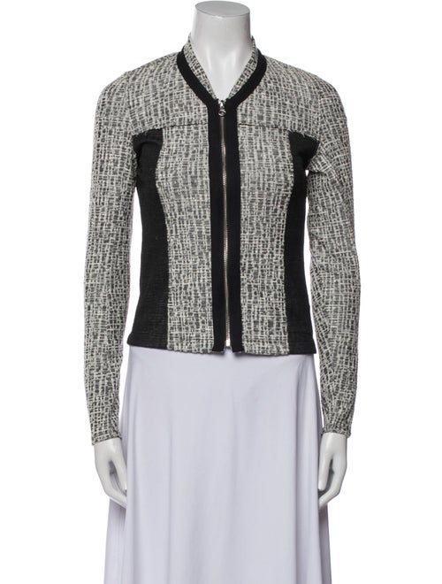 La Made Tweed Pattern Evening Jacket