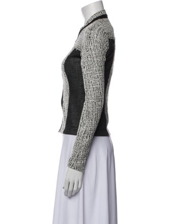 La Made Tweed Pattern Evening Jacket