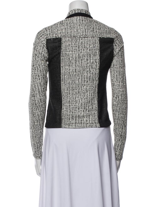 La Made Tweed Pattern Evening Jacket