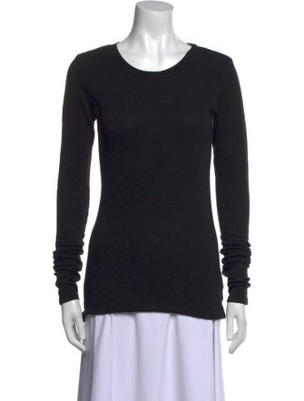 La Made Scoop Neck Long Sleeve Top