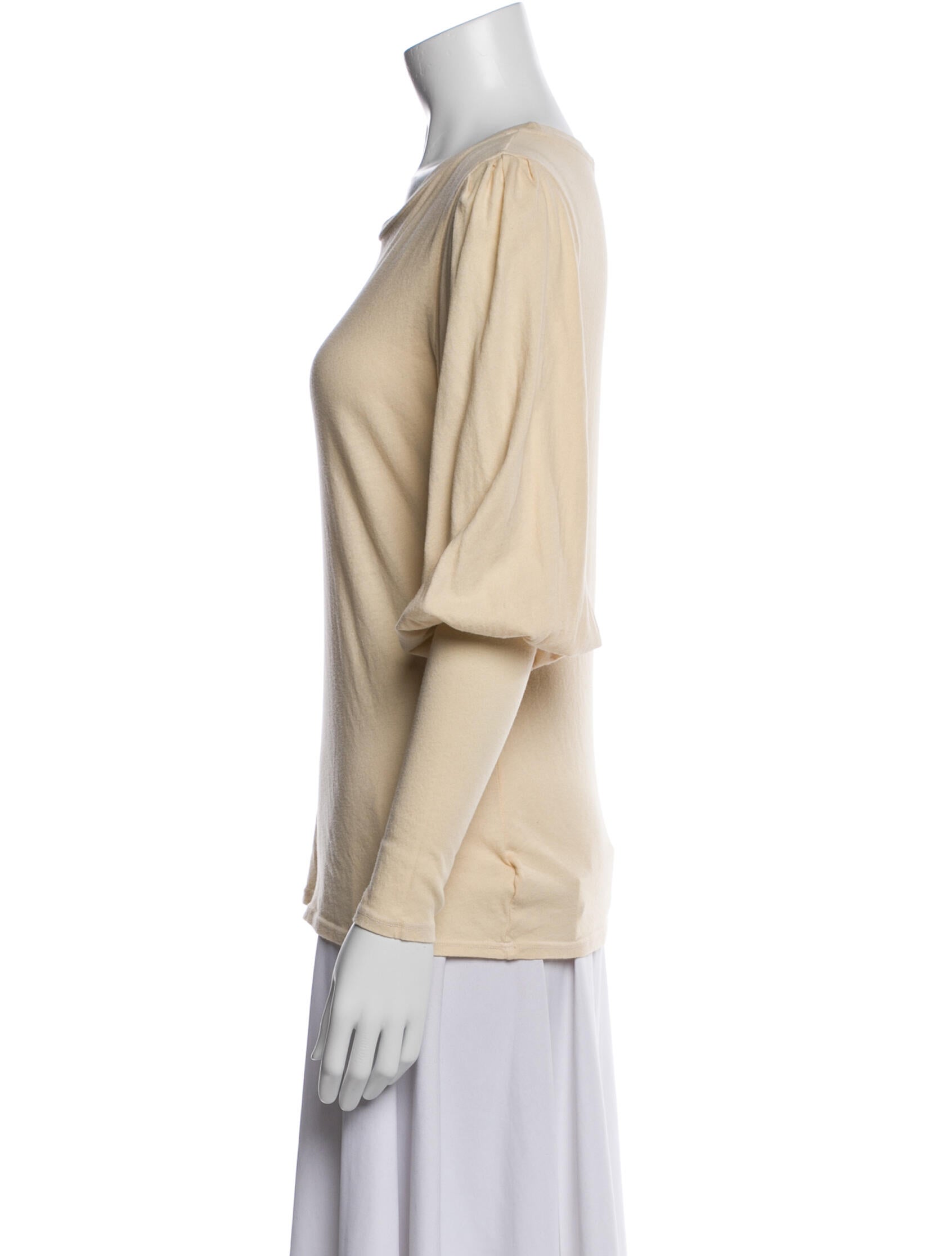 La Made Bateau Neckline Long Sleeve T-Shirt w/ Tags