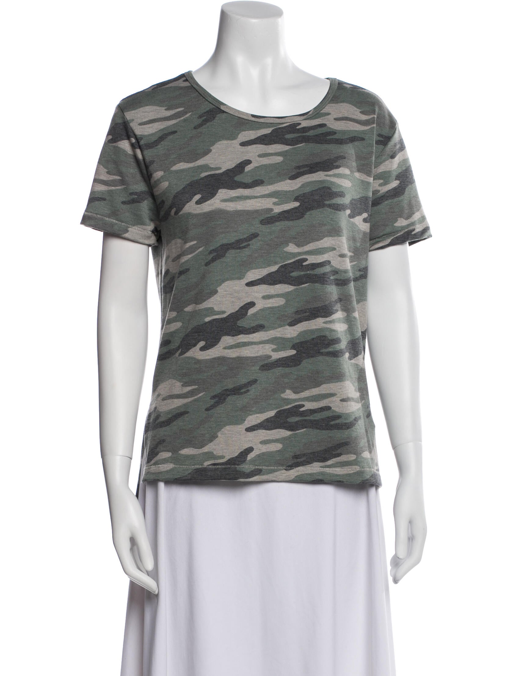 La Made Printed Scoop Neck T-Shirt w/ Tags