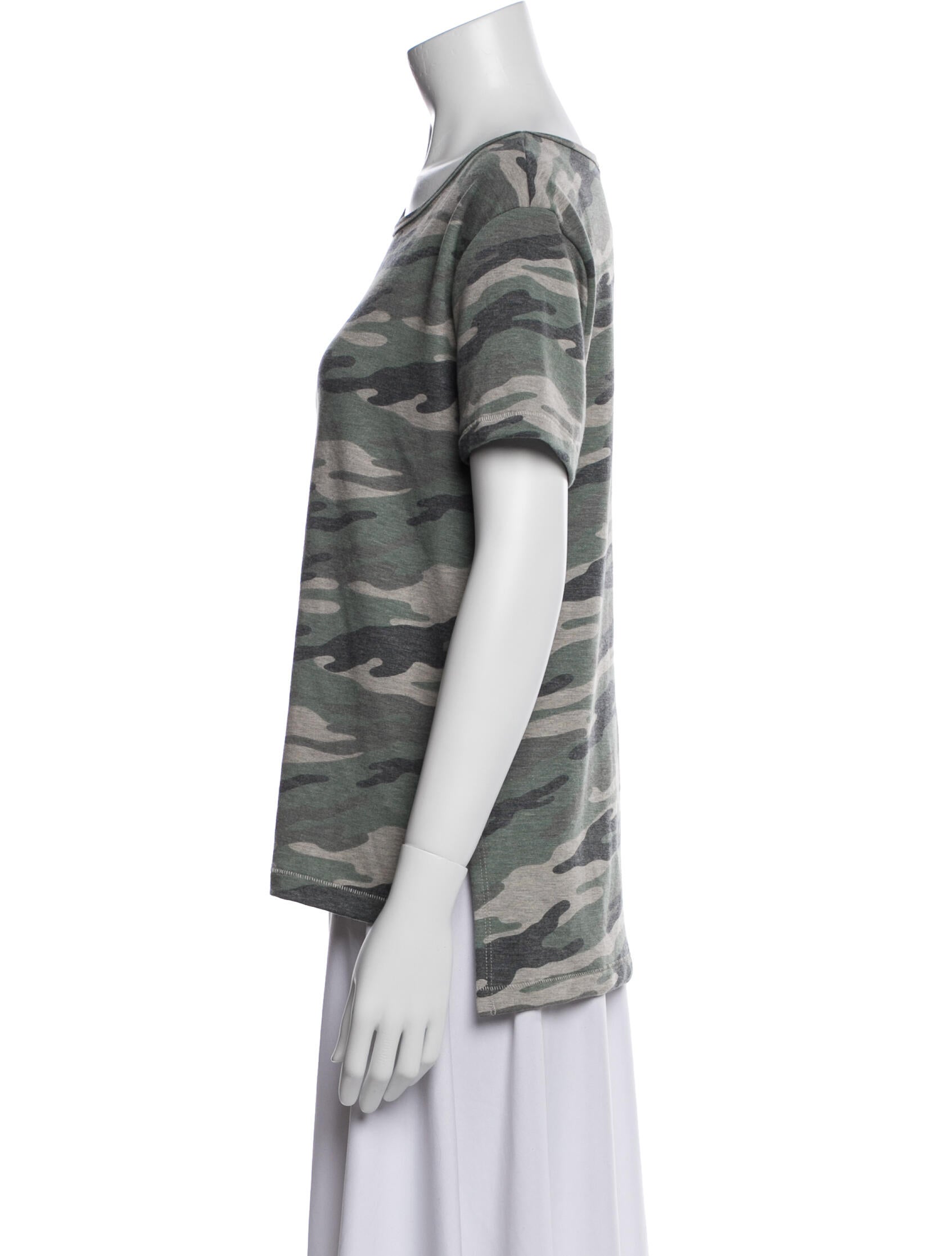 La Made Printed Scoop Neck T-Shirt w/ Tags