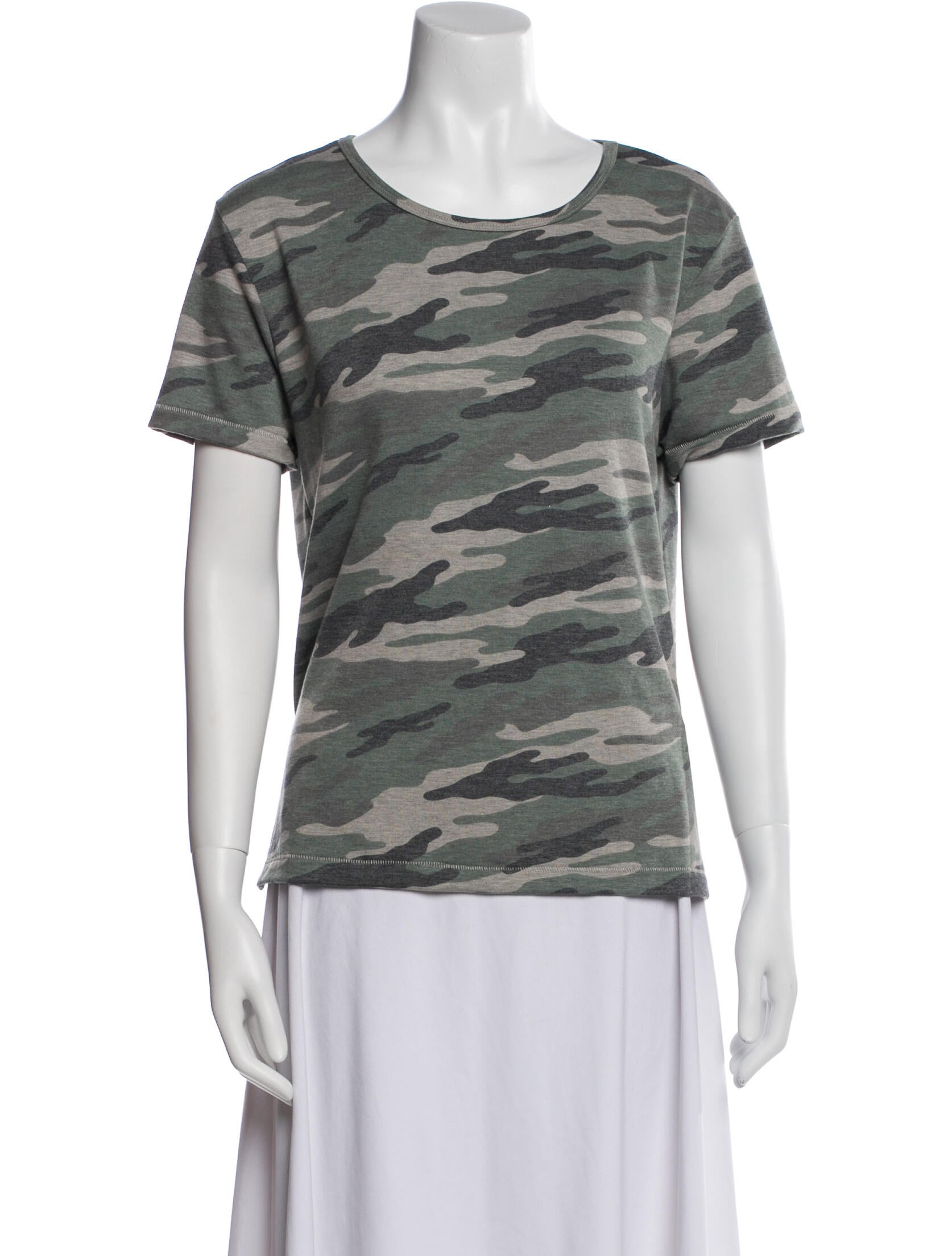 La Made Printed Scoop Neck T-Shirt w/ Tags