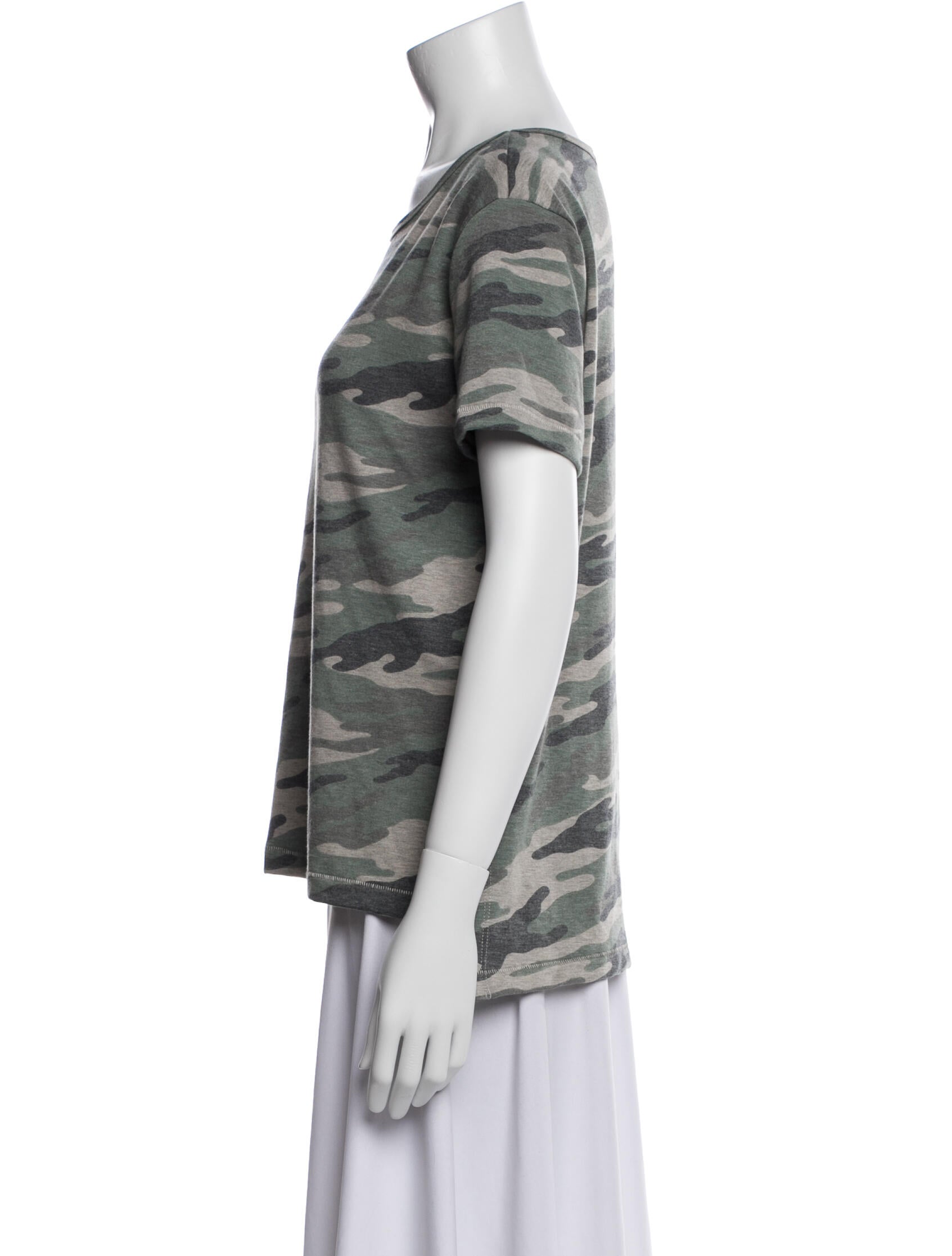 La Made Printed Scoop Neck T-Shirt w/ Tags