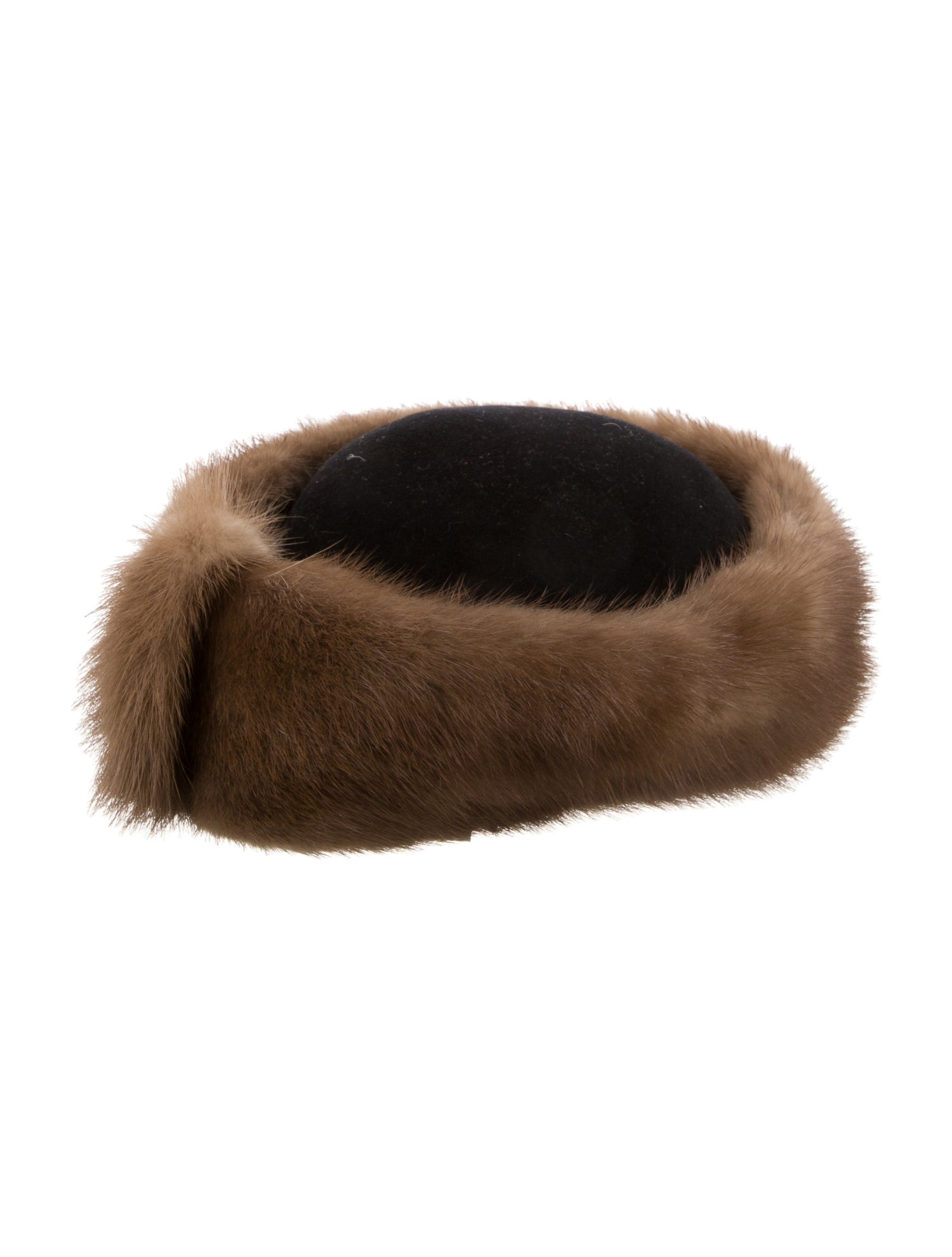 Lenore Marshall Mink Trim Cap