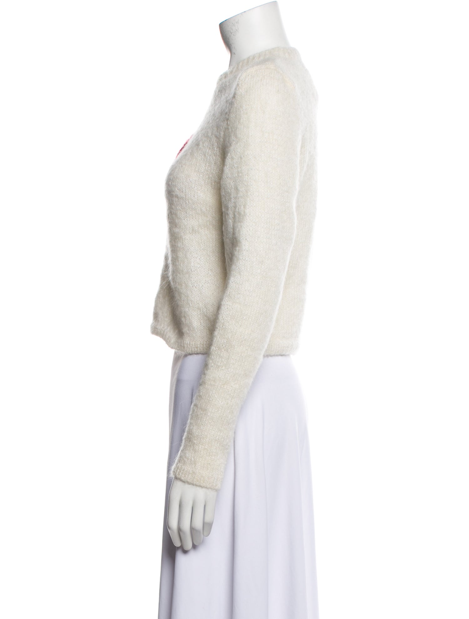 Lirika Matoshi Graphic Print Crew Neck Sweater