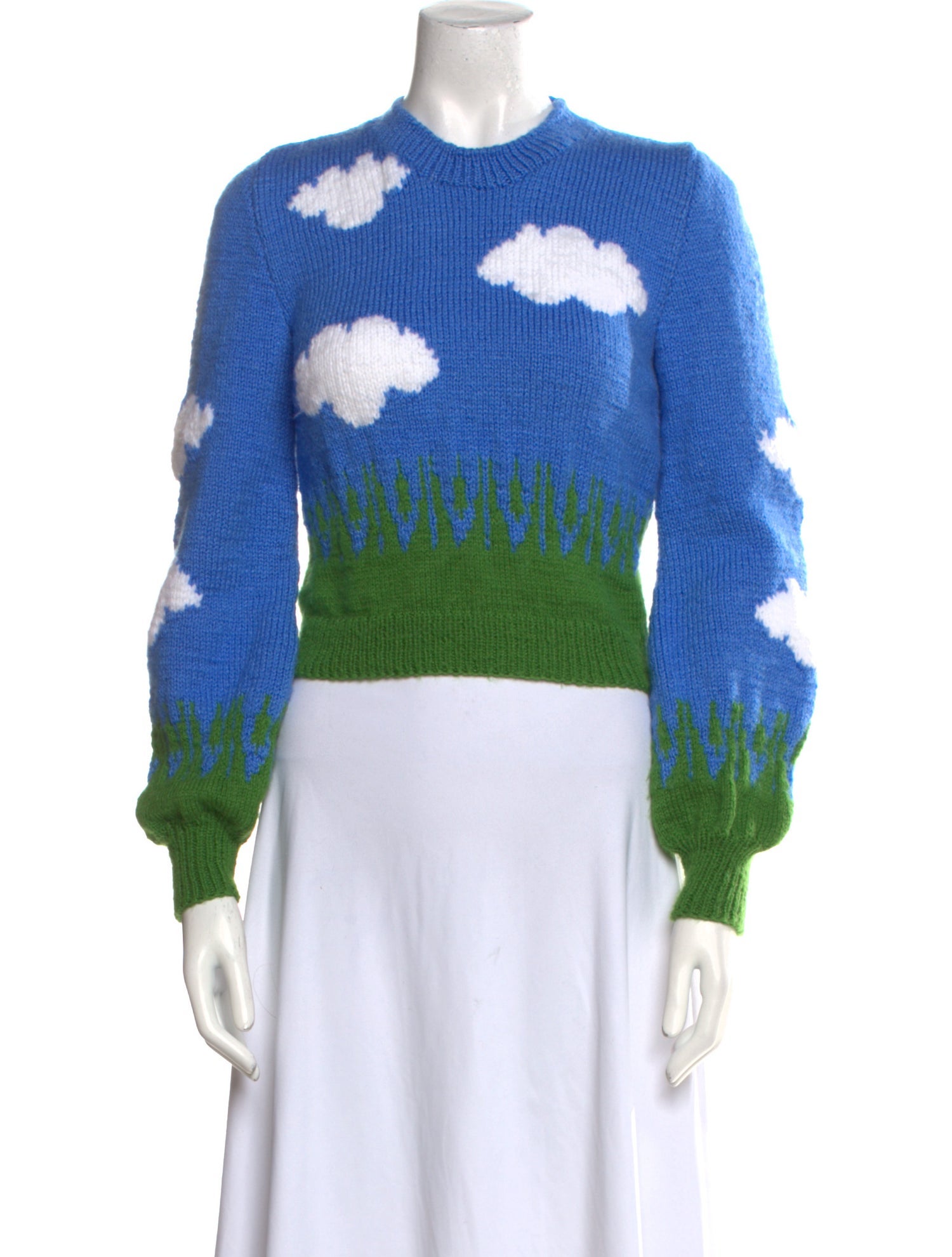 Lirika Matoshi Printed Crew Neck Sweater