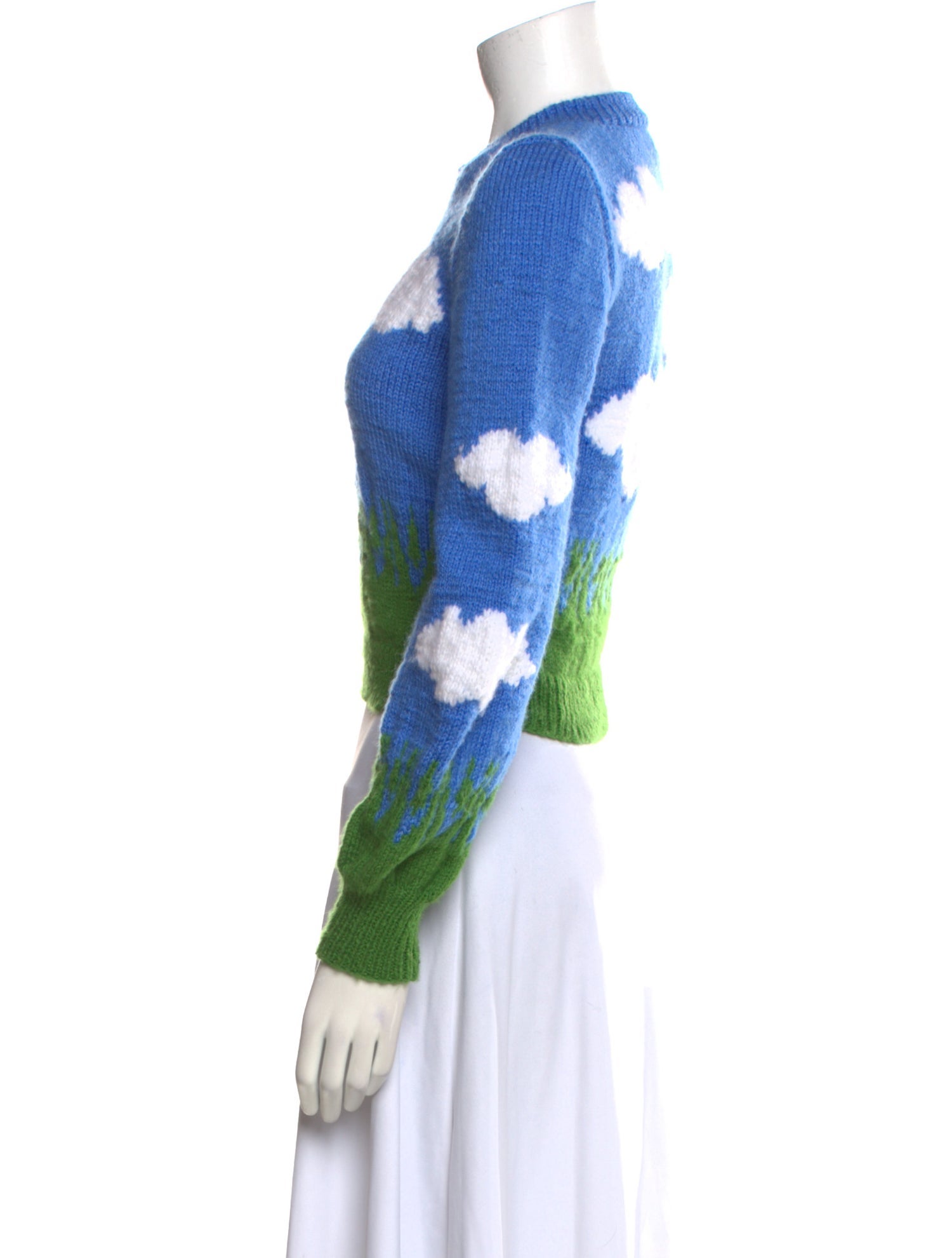 Lirika Matoshi Printed Crew Neck Sweater