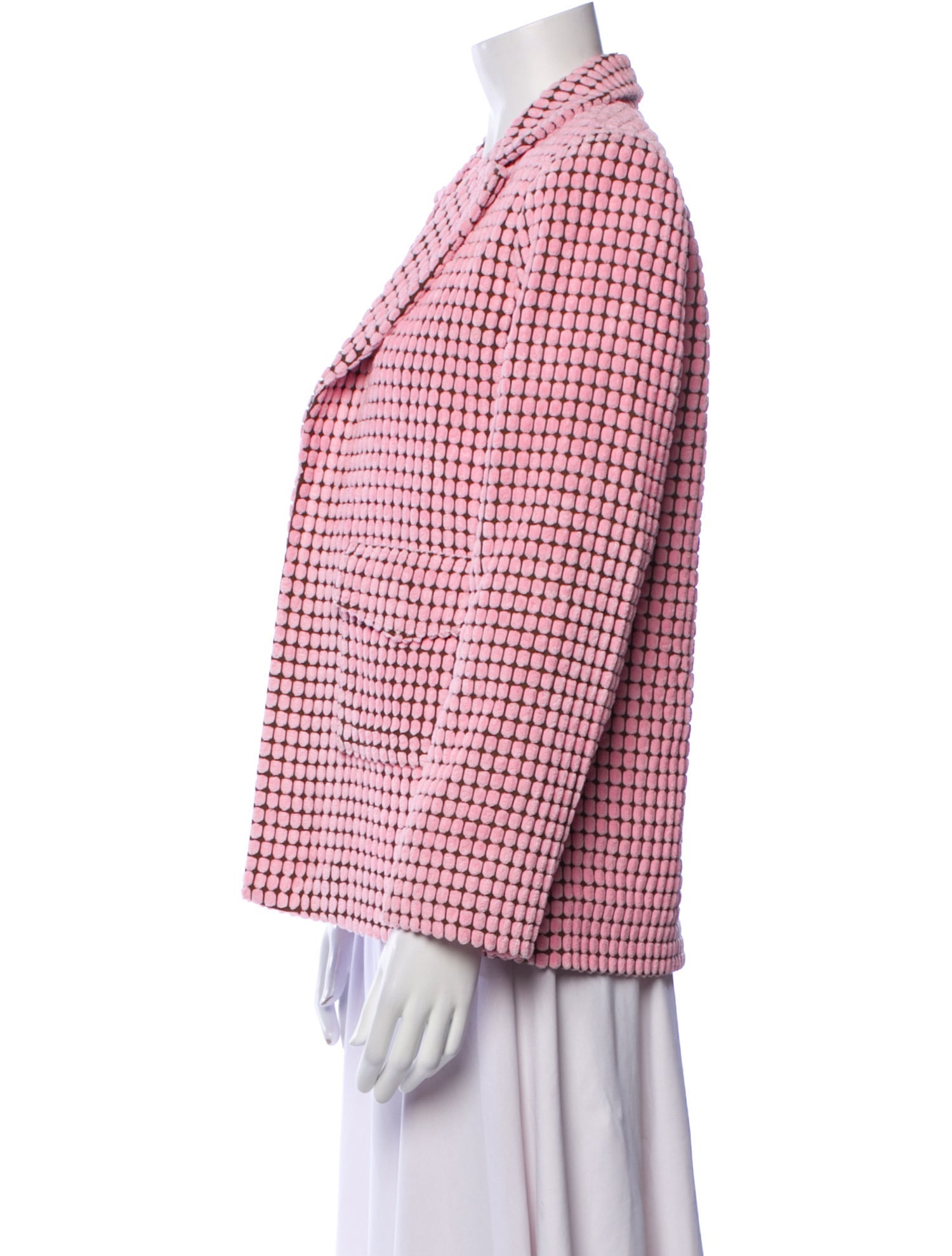 Lirika Matoshi Plaid Print Blazer