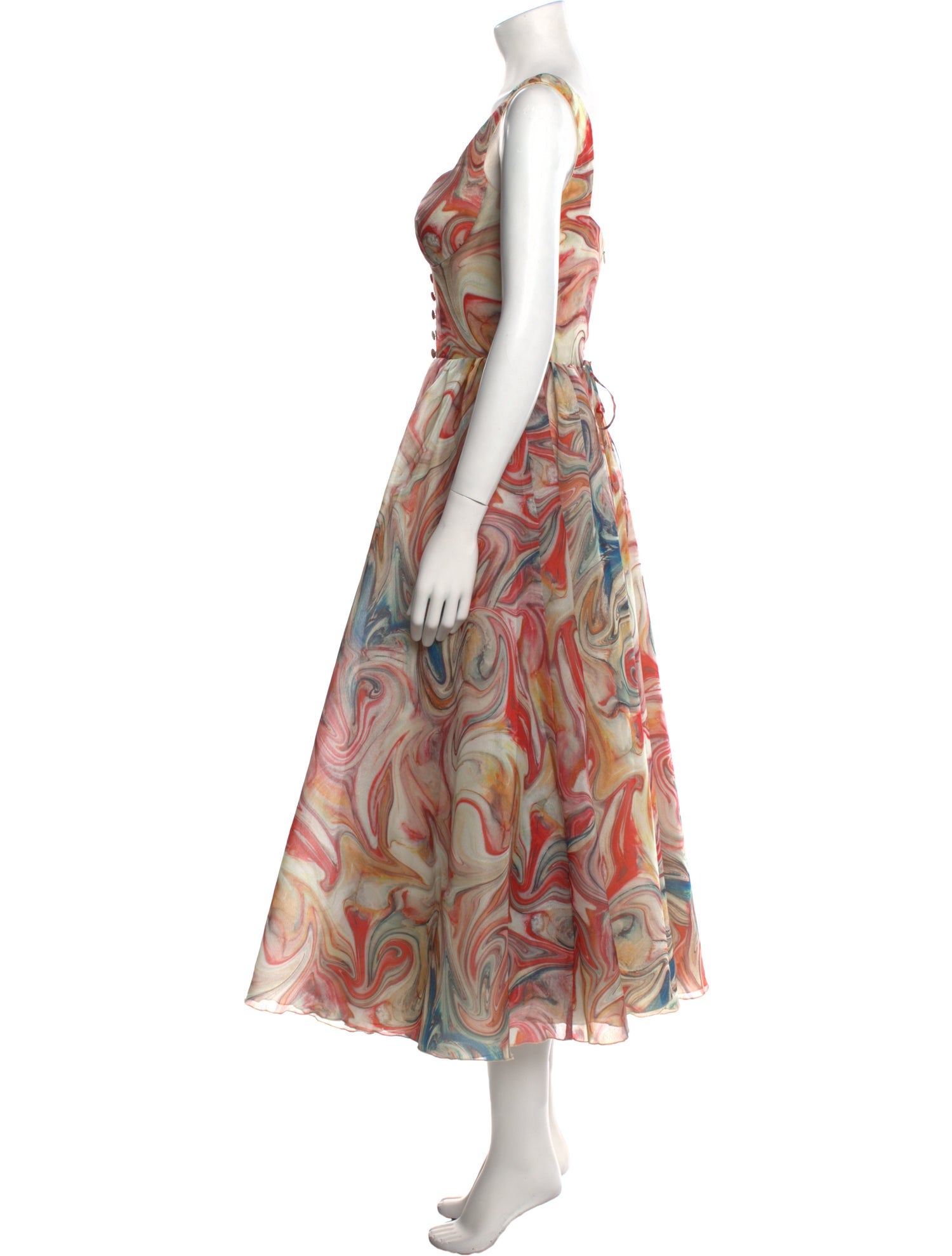 Lirika Matoshi Printed Long Dress