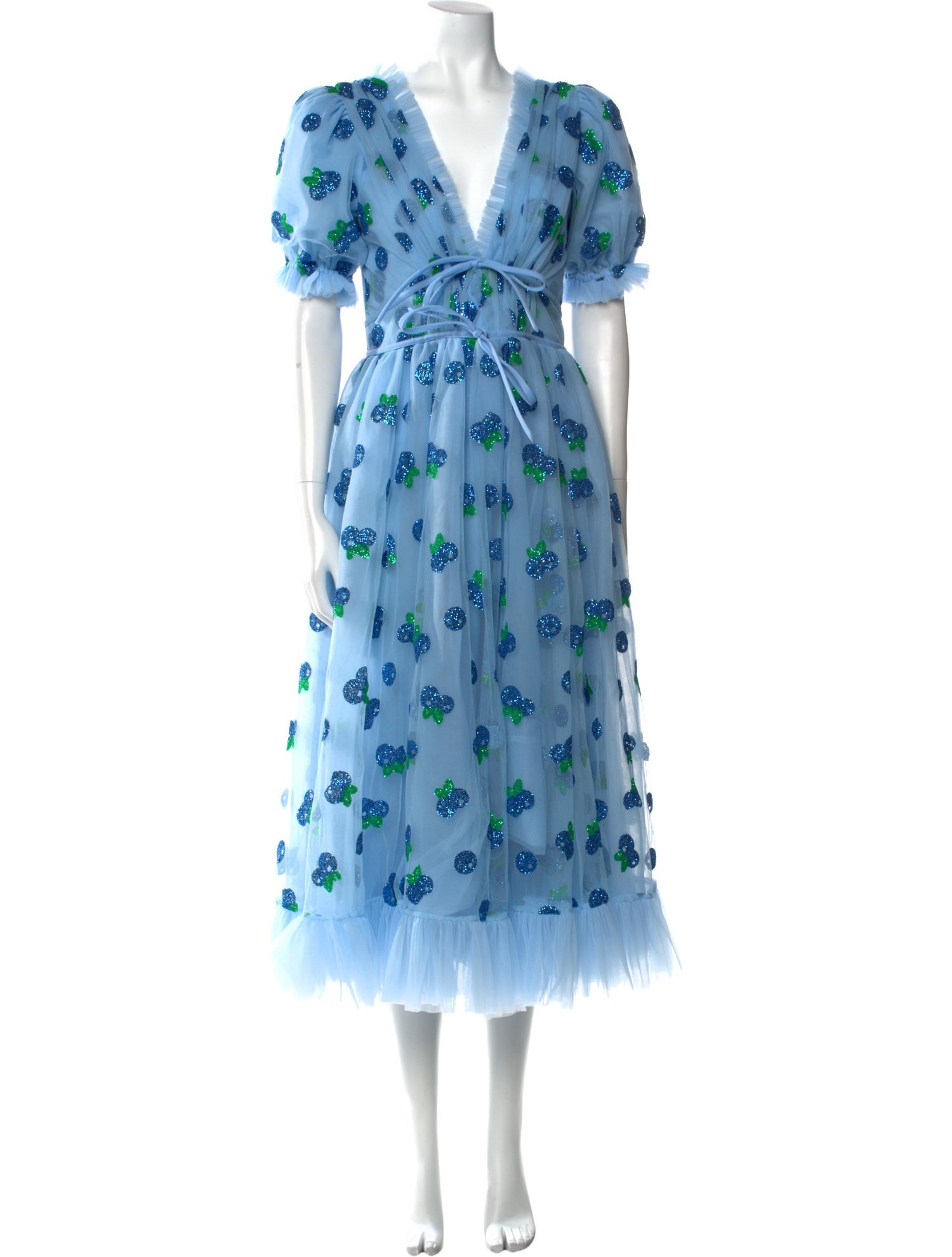 Lirika Matoshi Floral Print Midi Length Dress