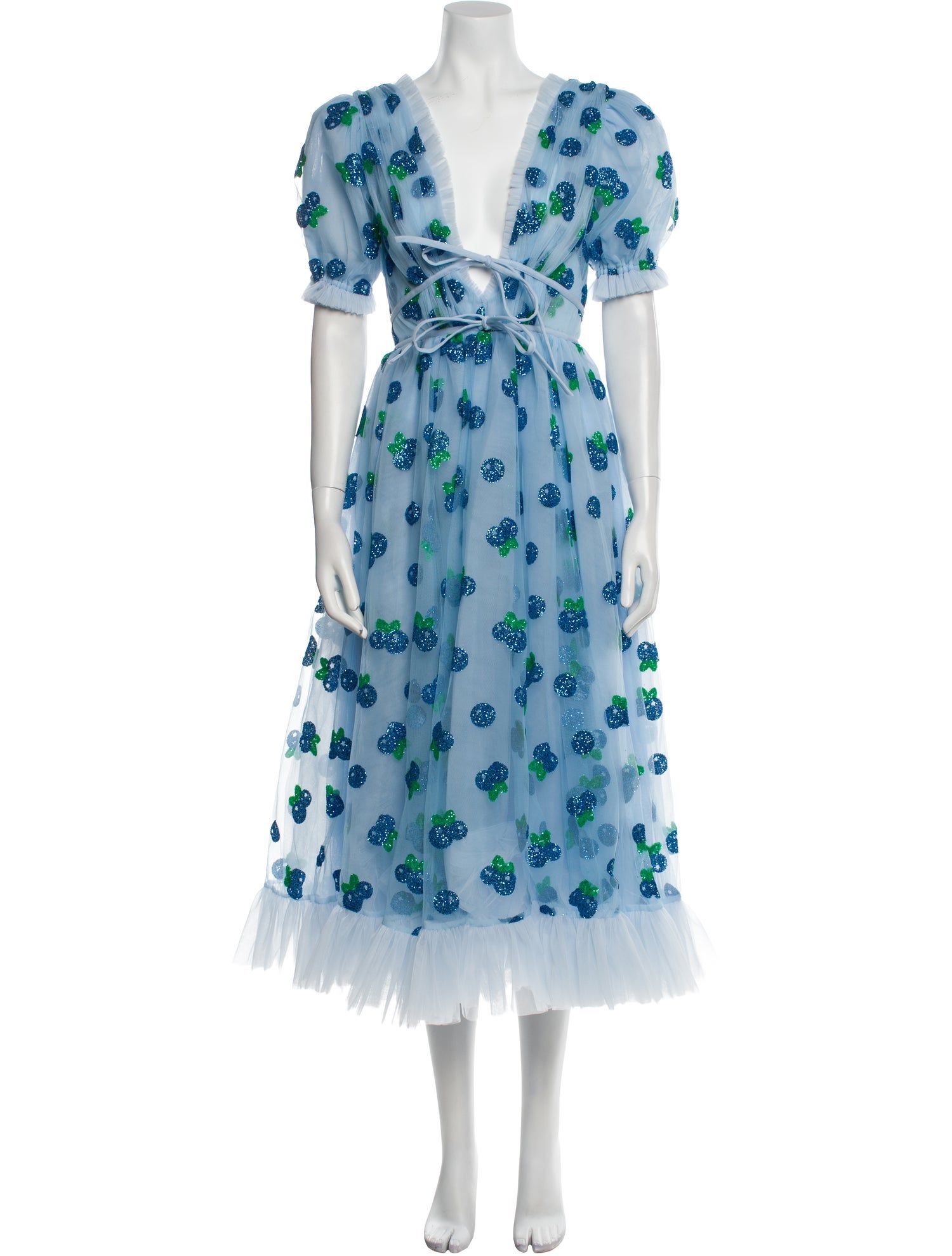 Lirika Matoshi Floral Print Midi Length Dress