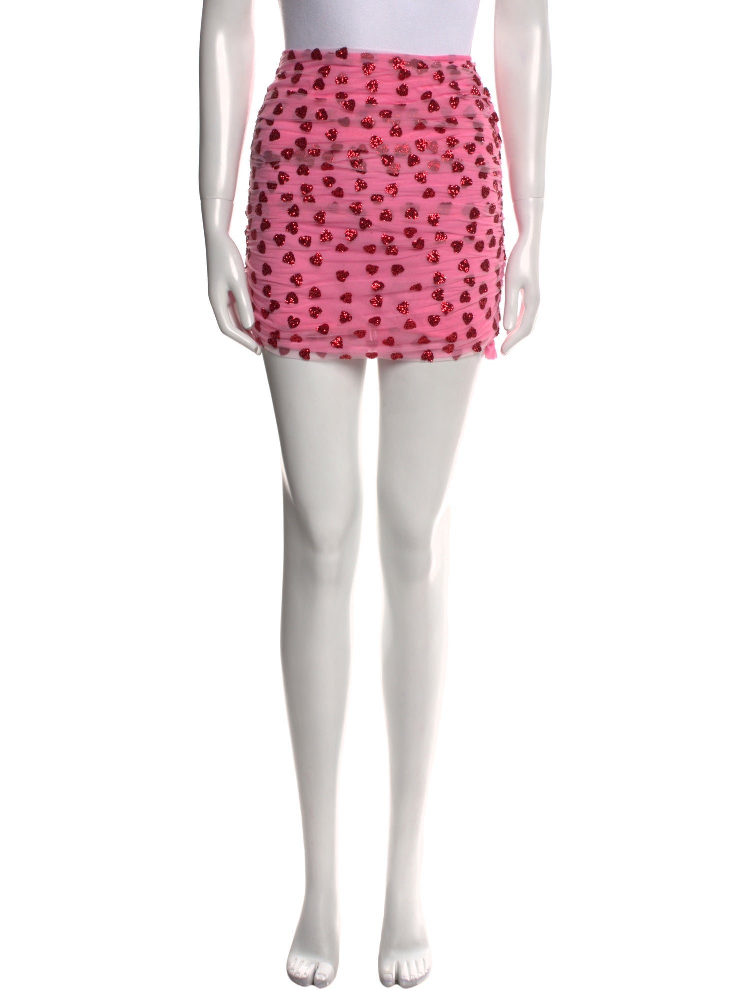 Lirika Matoshi Sequin Embellishments Knee-Length Skirt