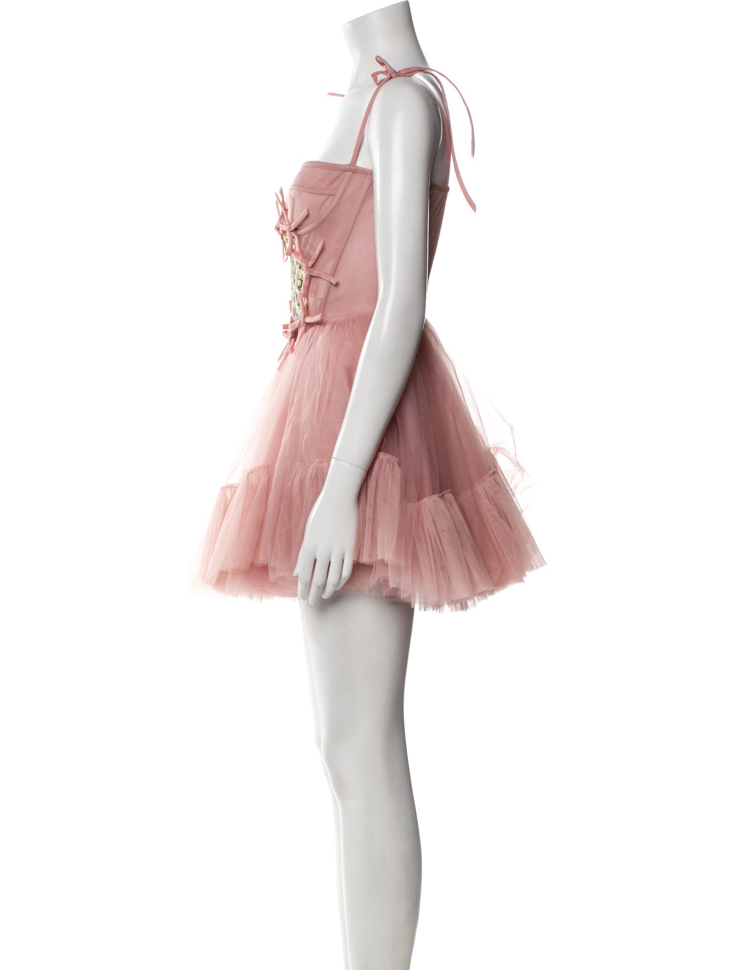 Lirika Matoshi Strapless Mini Dress