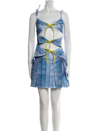 Lirika Matoshi Printed Mini Dress