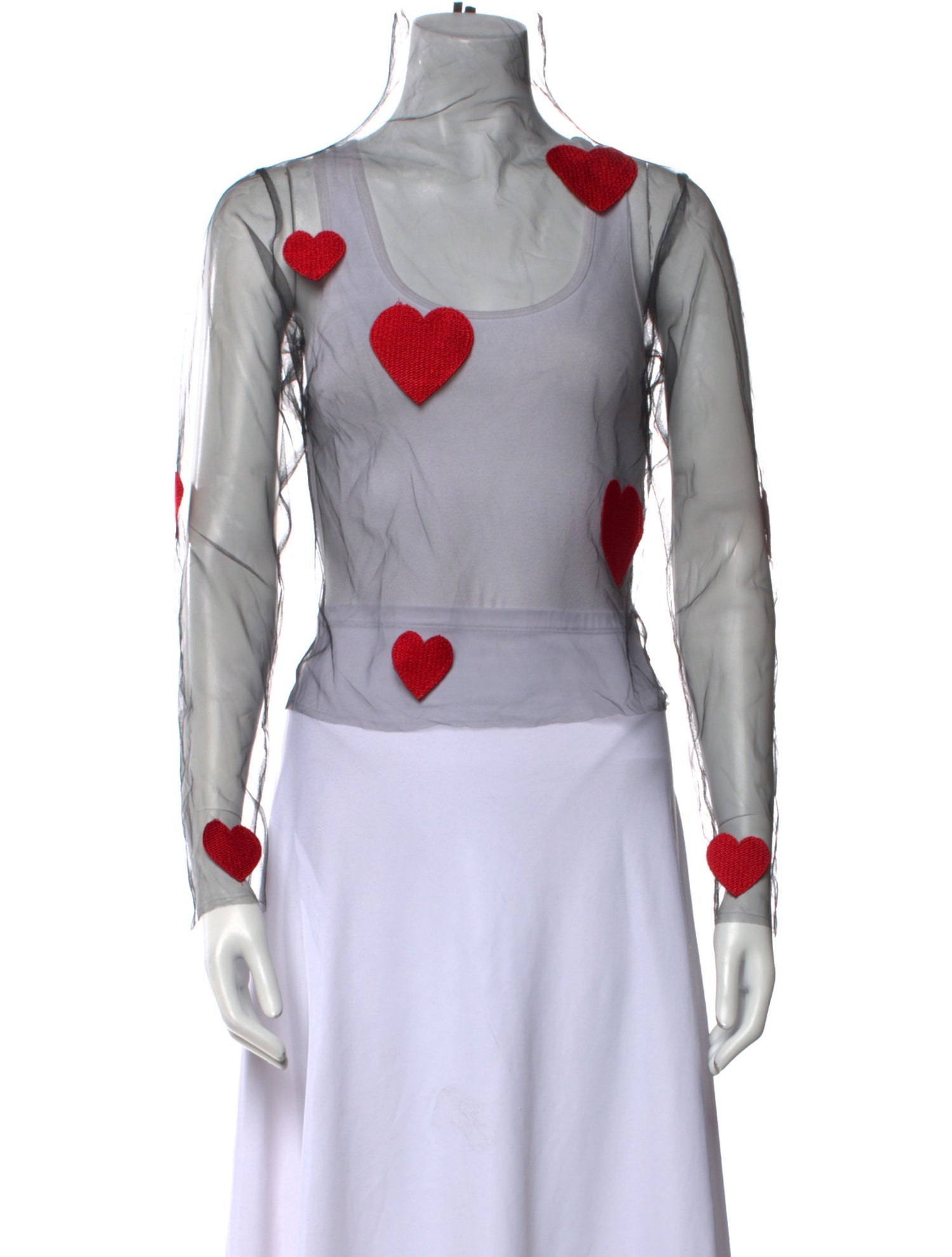 Lirika Matoshi Printed Scoop Neck Crop Top