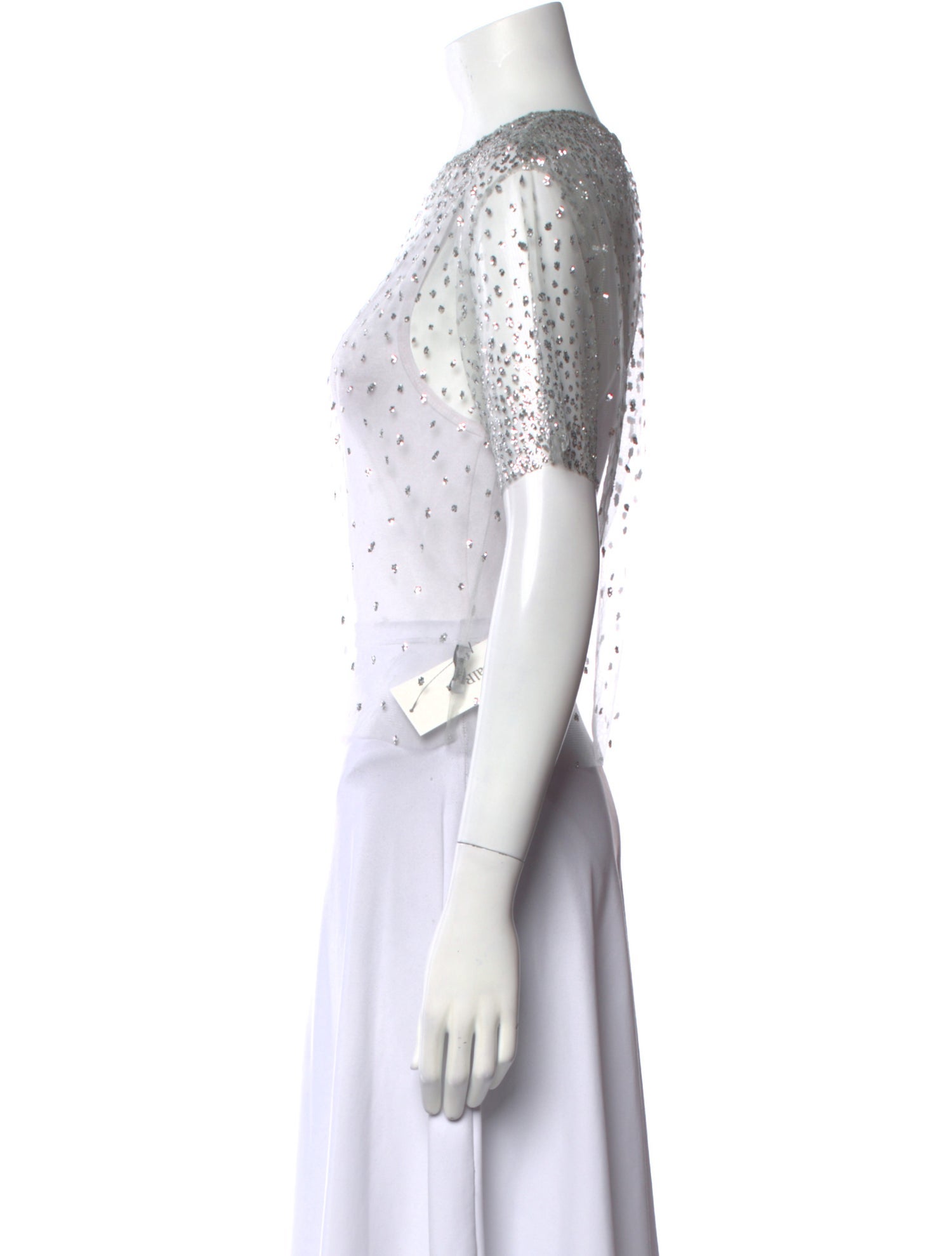 Lirika Matoshi Crew Neck Short Sleeve Crop Top