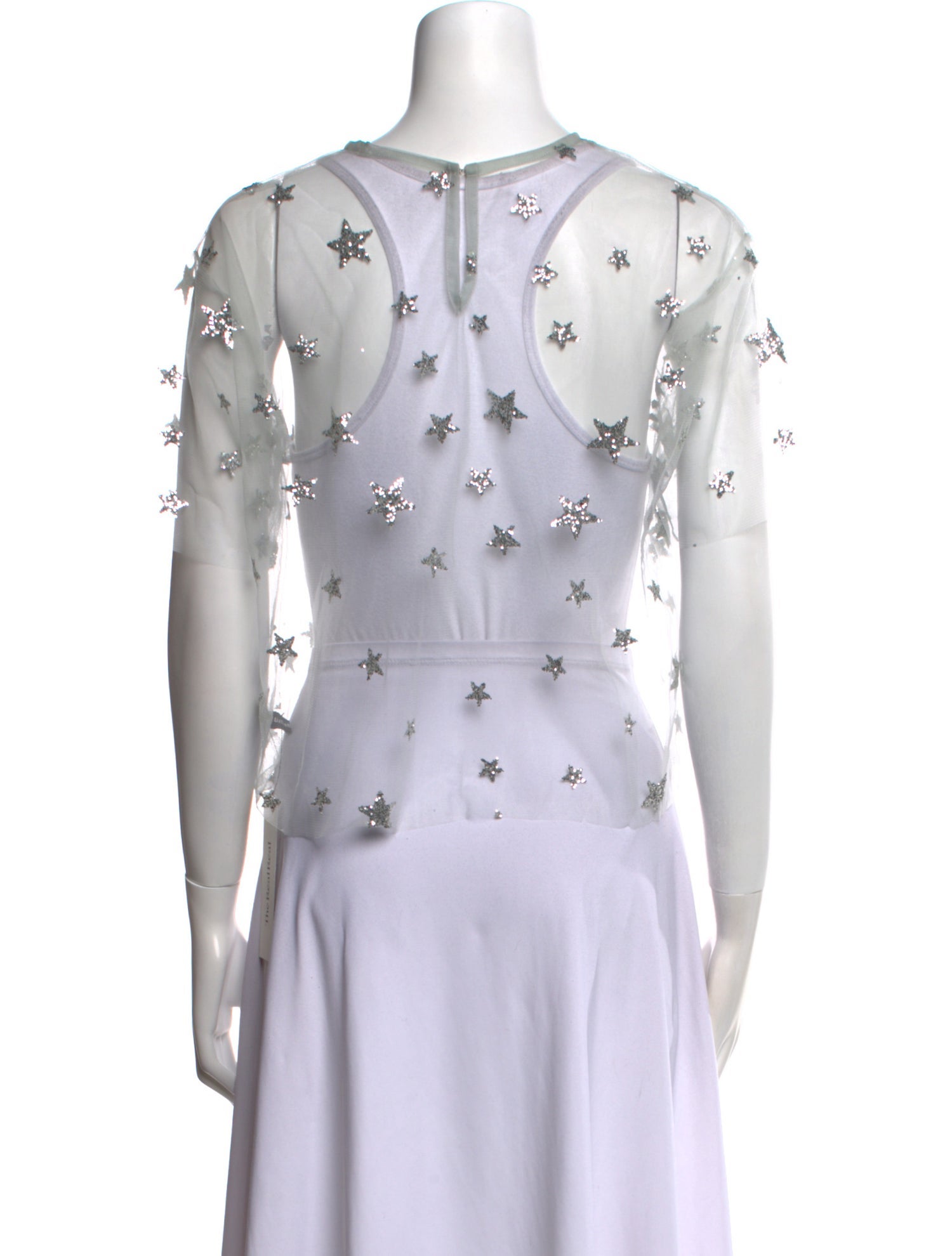 Lirika Matoshi Printed Crew Neck Crop Top