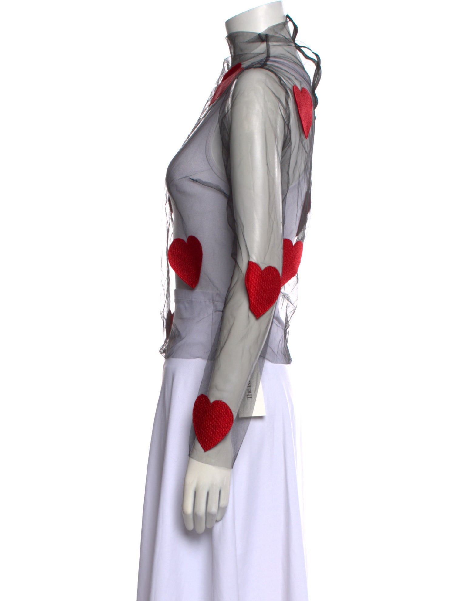 Lirika Matoshi Printed Mock Neck Top