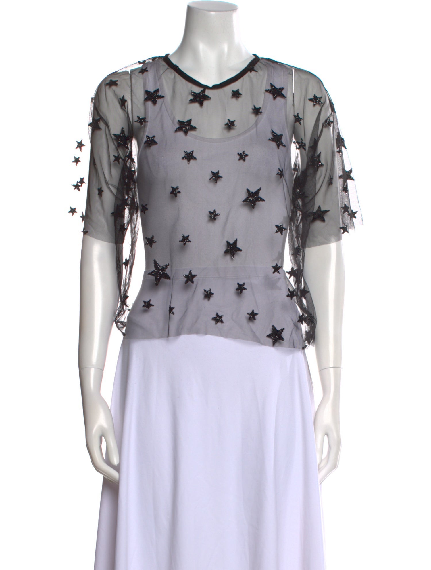 Lirika Matoshi Floral Print V-Neck Top