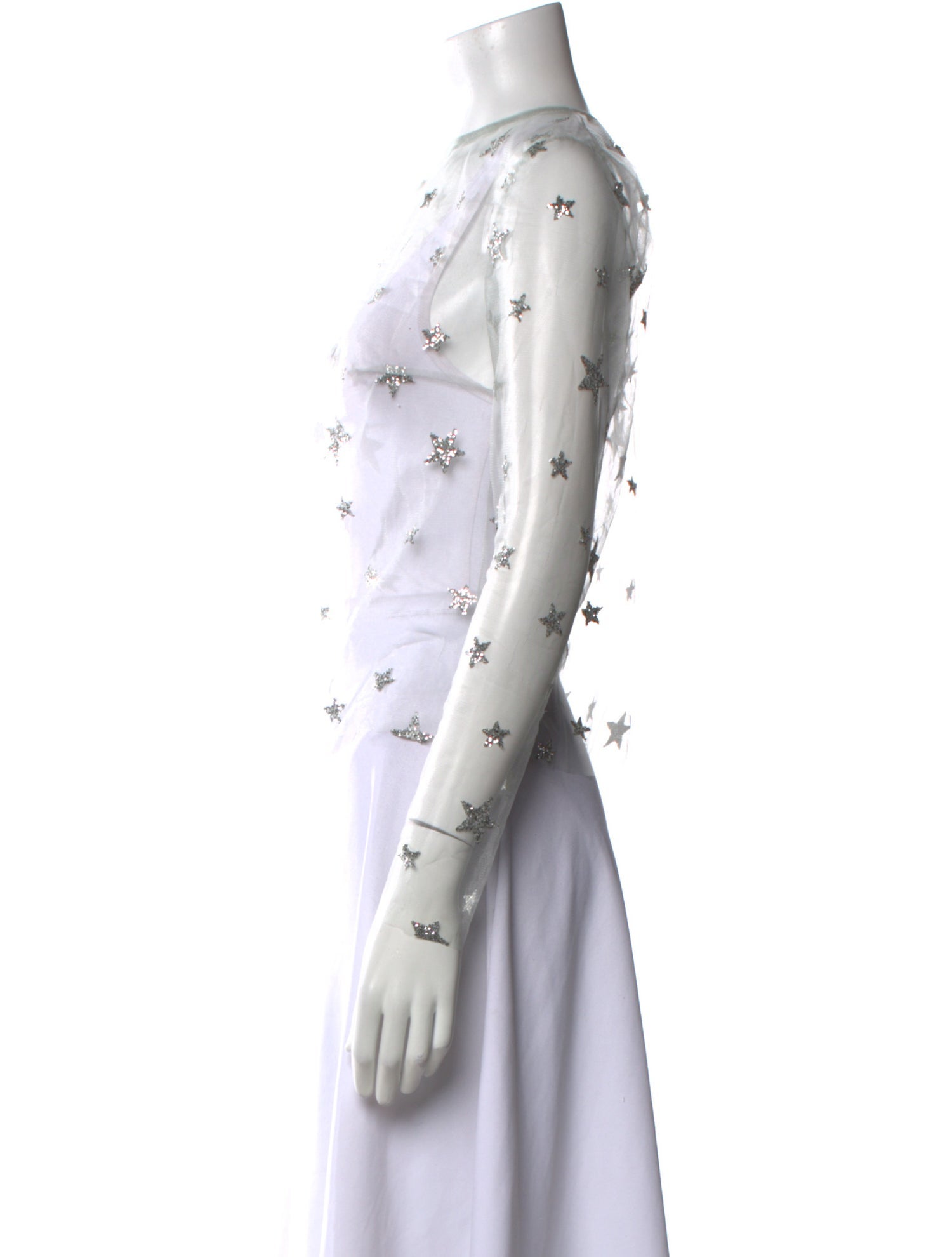 Lirika Matoshi Printed Crew Neck Crop Top