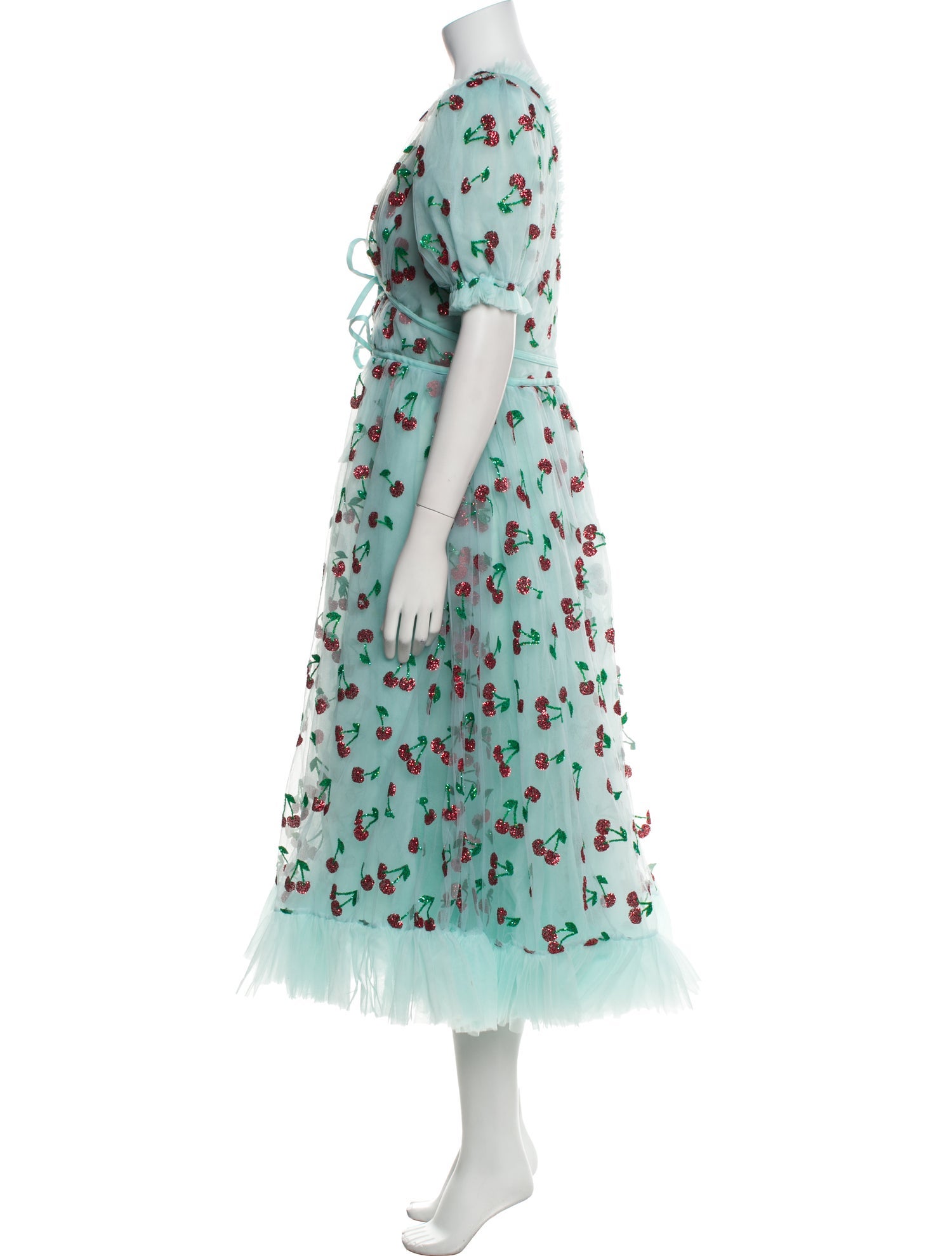 Lirika Matoshi Floral Print Midi Length Dress