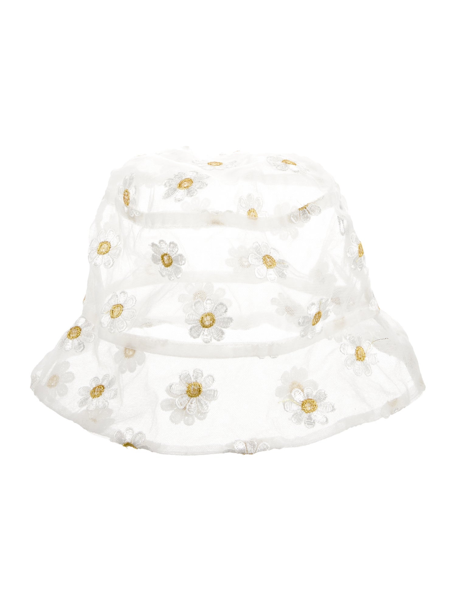 Lirika Matoshi Embroidered Mesh Bucket Bag