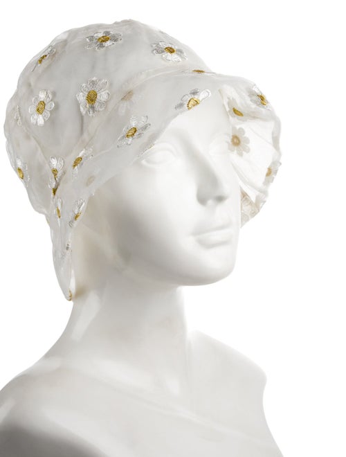 Lirika Matoshi Embroidered Mesh Bucket Bag