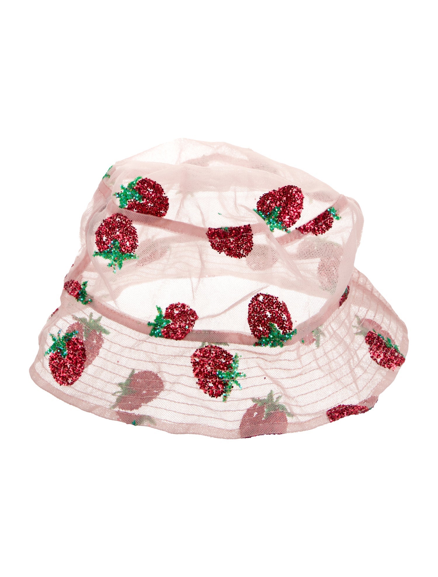 Lirika Matoshi Embellished Mesh Bucket Hat