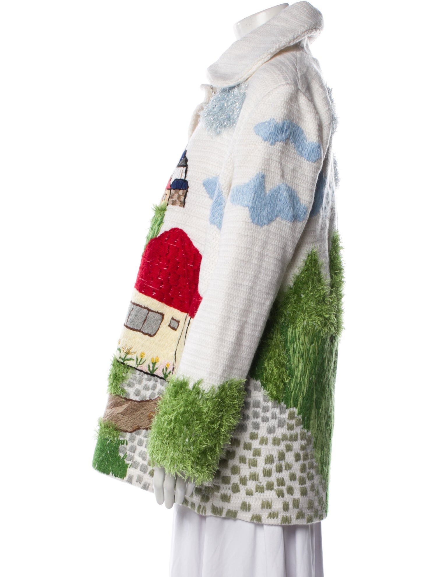 Lirika Matoshi Printed Denim Jacket