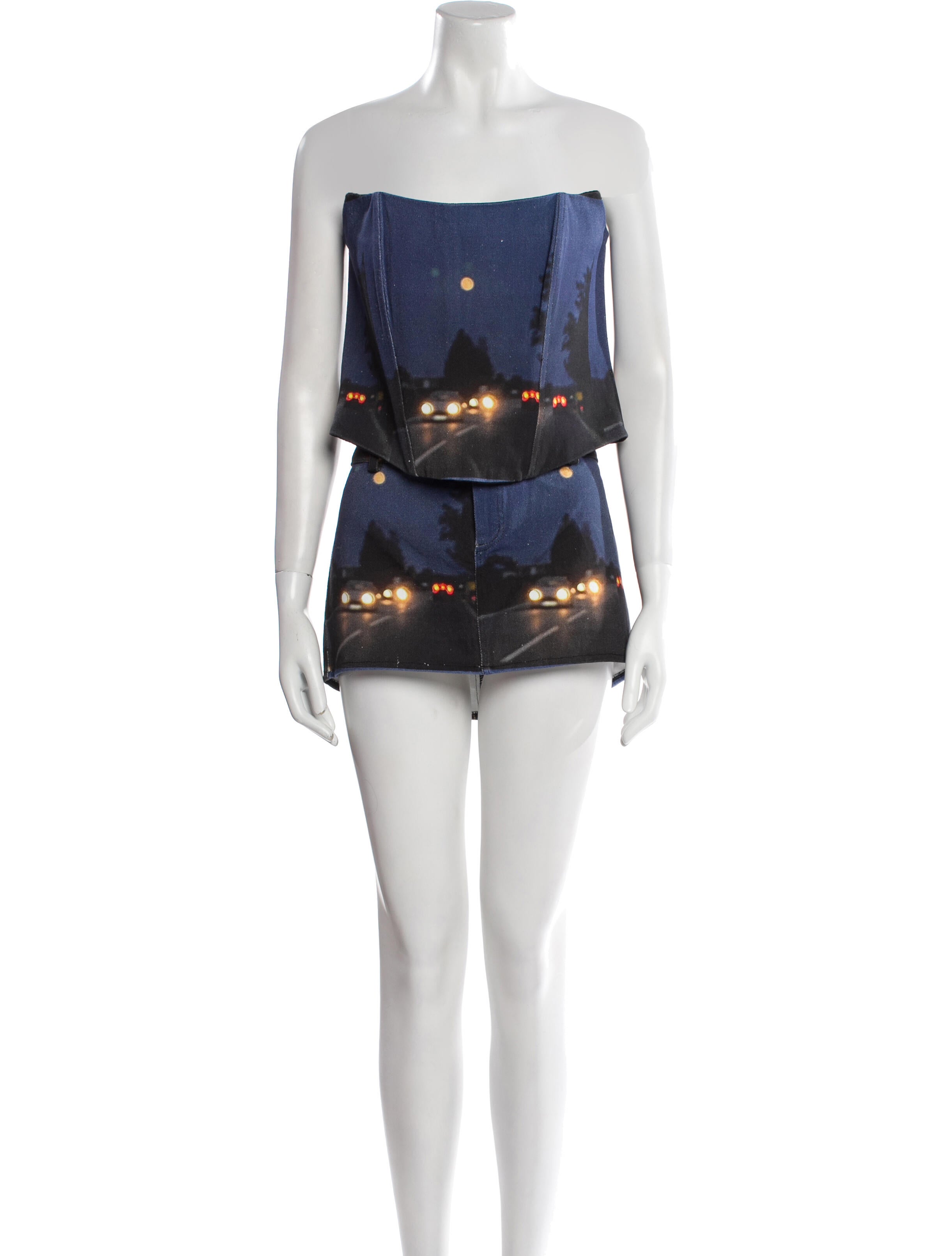 Lirika Matoshi Graphic Print Skirt Set